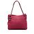 Chanel Red Large Quilted Iridescent Calfskin New Bubble Tote Rosso