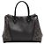 Borsa Tote Louis Vuitton Brown Monogram Veau Cachemire W PM Marrone Marrone scuro