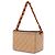 Vanity Bolso Box Chanel Beige CC de piel de cordero acolchada efecto carey - vista 2