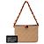 Vanity Bolso Box Chanel Beige CC de piel de cordero acolchada efecto carey - vista 7