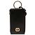 Cartera con correa y placa de logotipo en piel de becerro negra Dolce & Gabbana Negro