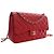 Chanel Red Jumbo Classic Caviar Double Flap Rosso - vista 2