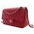 Chanel Red Jumbo Classic Caviar Double Flap Rosso - vista 3