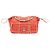 Chanel Orange Laser Cut Fringe Suede Flap Arancione