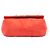 Chanel Orange Laser Cut Fringe Suede Flap Arancione - vista 3