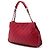 Chanel Red Quilted Caviar Expandable Zip Tote Rot - Ansicht 2