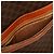 16 Céline Borsa bucket con coulisse Celine Brown Macadam Coated Canvas Marrone - vista 7