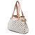 Louis Vuitton White Damier Azur Batignolles Horizontal Bianco - vista 2