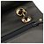 Chanel Black Small Classic Lambskin Double Flap Nero - vista 12
