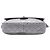 Chanel Silver Medium Quilted Metallic Grained Calfskin Casual Rock Flap Argento - vista 3