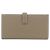 Hermès Hermes Bearn Soufflé Langbeutel Taupe - Ansicht 2