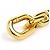 Bracciale Balenciaga B Chain D'oro - vista 6