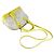 Borsa Louis Vuitton Alma BB Grigio Giallo - vista 10