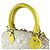 Borsa Louis Vuitton Alma BB Grigio Giallo - vista 11