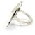 Ring Anello Hermès Chaine d'Ancre Game Band Argento  - vista 4