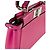 Borsa a tracolla Fendi Micro Peekaboo Rosa - vista 6