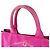 Borsa Prada in tela Canapa rosa - vista 10
