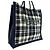 Borsa Tote Saint Laurent Rive Gauche Nero Bianco - vista 10