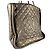 Timeless Borsa a tracolla Chanel in pelle oro e kaki D'oro Cachi Metallico - vista 10