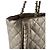 Timeless Borsa a tracolla Chanel in pelle oro e kaki D'oro Cachi Metallico - vista 6