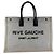 Borsa Tote Saint Laurent - Rive Gauche Nero Beige Crudo