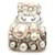 Spilla Chanel in oro e perle Rosa Bianco D'oro  - vista 4