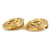 Orecchini a clip Chanel Gold D'oro - vista 2