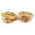 Orecchini a clip Chanel Gold D'oro - vista 3