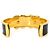 Hermès Bracciale Rigido in Pelle Nera e Oro Hermes Nero D'oro - vista 3