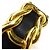 Hermès Bracciale Rigido in Pelle Nera e Oro Hermes Nero D'oro - vista 8