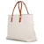 Céline Celine Horizontal Cabas Canvas Tragetasche Braun Roh - Ansicht 2