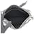 Céline Borsa a tracolla Celine Triomphe Horizontal Medium Nero Bianco  - vista 5