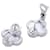 Brincos Van Cleef & Arpels Alhambra em ouro branco 18K  - vista 3