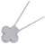 Van Cleef & Arpels Alhambra Guilloche Diamond Necklace  - view 3