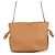 Loewe Flamenco Schultertasche Braun Kamel
