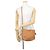 Loewe Flamenco Schultertasche Braun Kamel - Ansicht 4