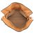 Loewe Flamenco Schultertasche Braun Kamel - Ansicht 5