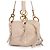Borsa a mano Prada in pelle beige - vista 2