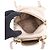 Borsa a mano Prada in pelle beige - vista 5