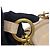 Borsa a mano Prada in pelle beige - vista 9