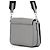 Borsa a tracolla Prada Triangle in pelle Saffiano Marrone Nero - vista 2