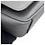 Borsa a tracolla Prada Triangle in pelle Saffiano Marrone Nero - vista 6