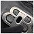 Borsa a tracolla Balenciaga - Monaco BB Small Leather Metallico - vista 10
