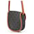 Céline Borsa a tracolla Celine Mini Besace Triomphe Marrone - vista 2