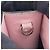 Mini borsa in pelle Prada con triangolo in rilievo Rosa - vista 11