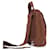 Borsa Sling Prada in camoscio marrone - vista 3