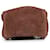 Borsa Sling Prada in camoscio marrone - vista 4