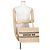 Christian Dior Book Tote Cannage Medium Raffia Tasche Schwarz Beige - Ansicht 4