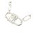 Collana Tiffany & Co. 1837 Small Double Lock - vista 4