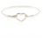 Tiffany & Co Bracciale rigido Tiffany 925 Silver Heart